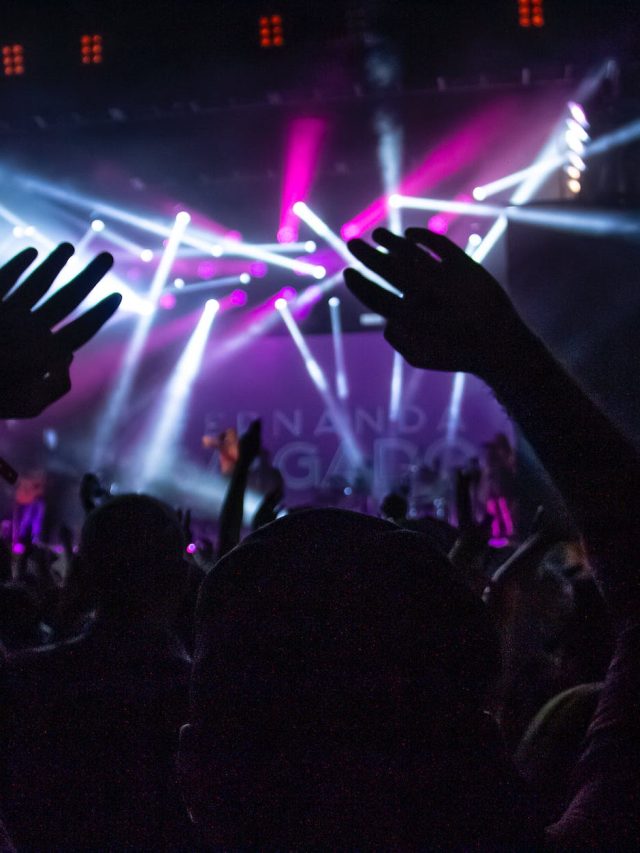 concert inside concert hall